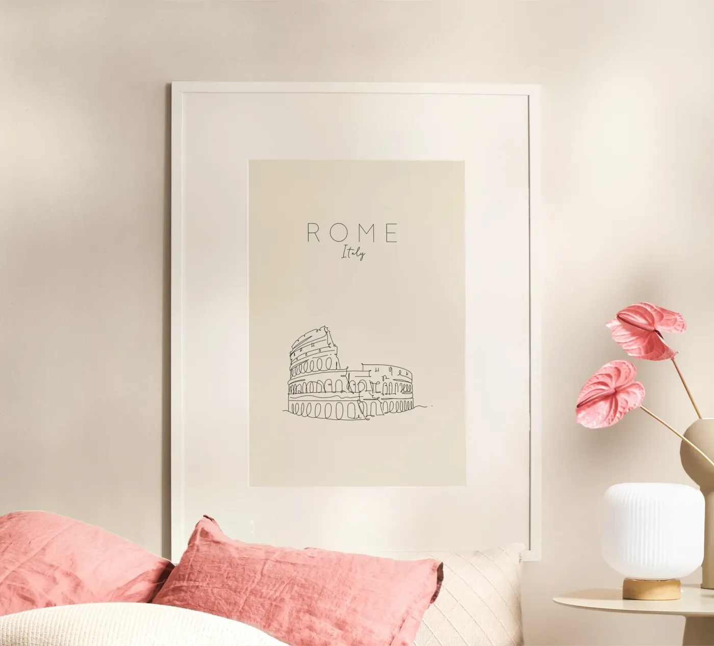 Rome poster da The Cartography Collection
