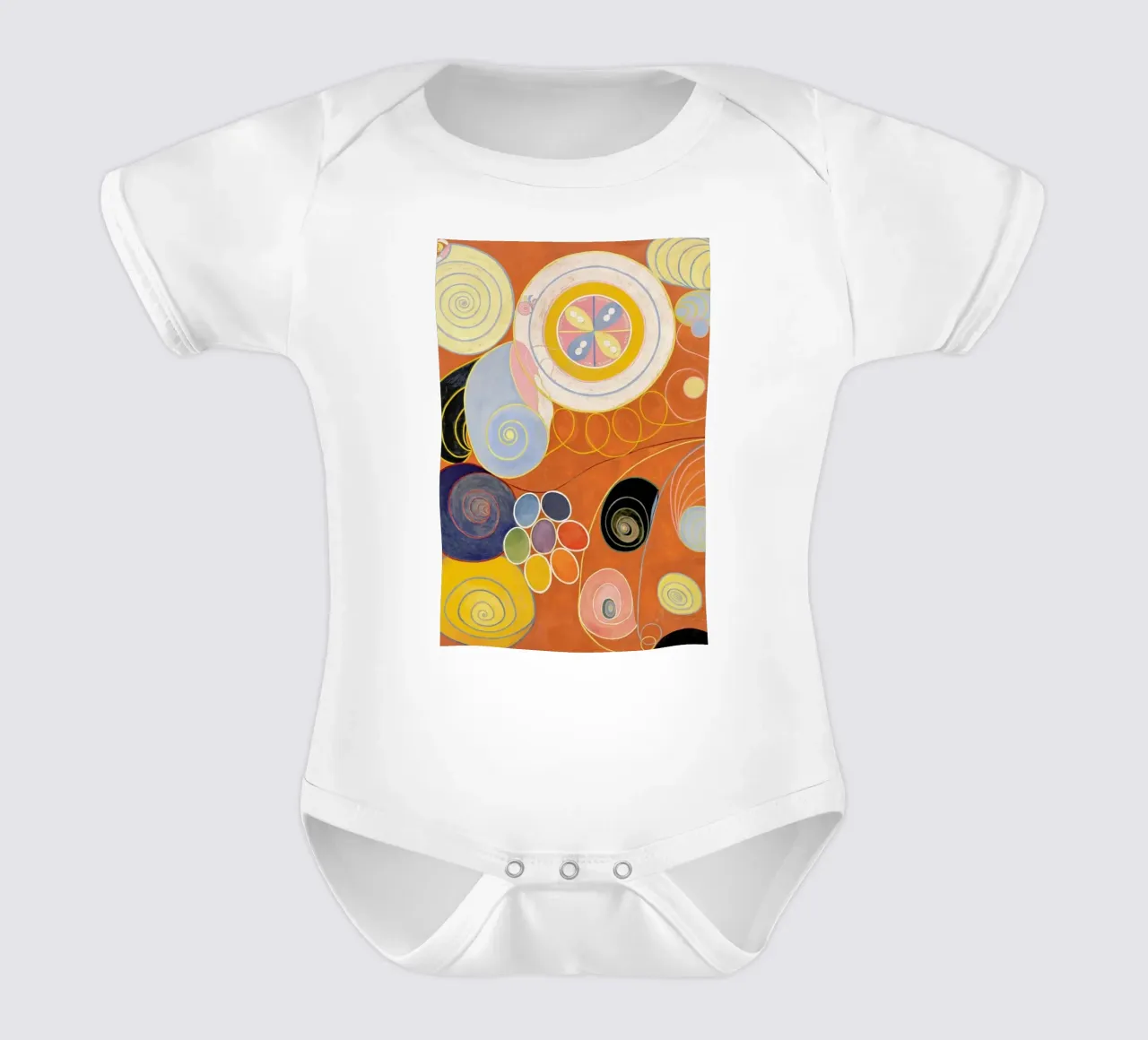 Hilma af Klint - They Tens Mainstay IV III babyrompertje korte mouwen van Vintage by JUNIQE