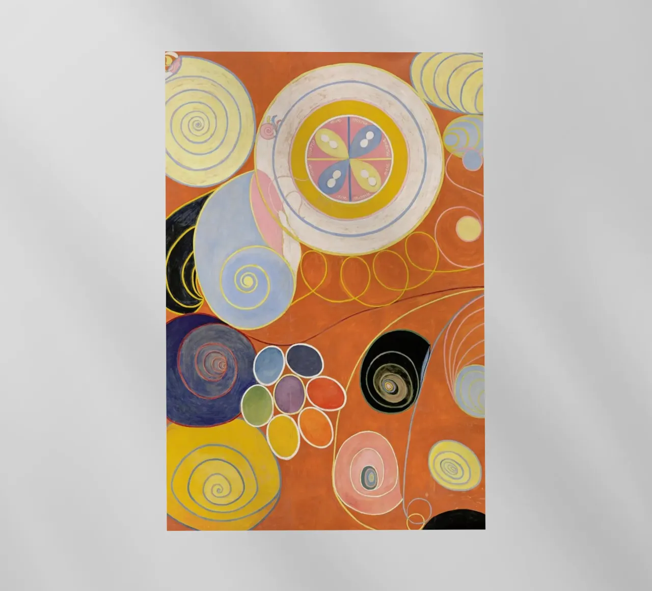 Hilma af Klint - They Tens Mainstay IV III pellicola backlit da Vintage by JUNIQE