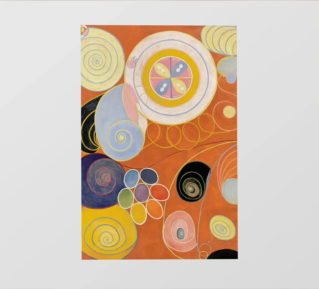 Hilma af Klint - They Tens Mainstay IV III pellicola backlit da Vintage by JUNIQE
