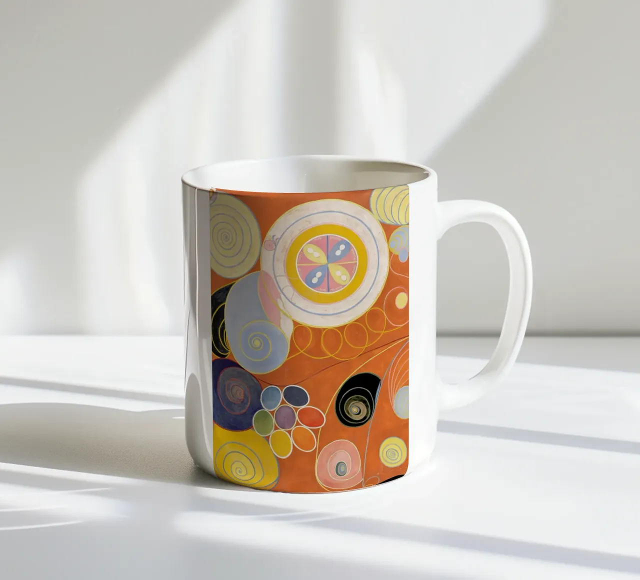 Hilma af Klint - They Tens Mainstay IV III tazza in ceramica da Vintage by JUNIQE