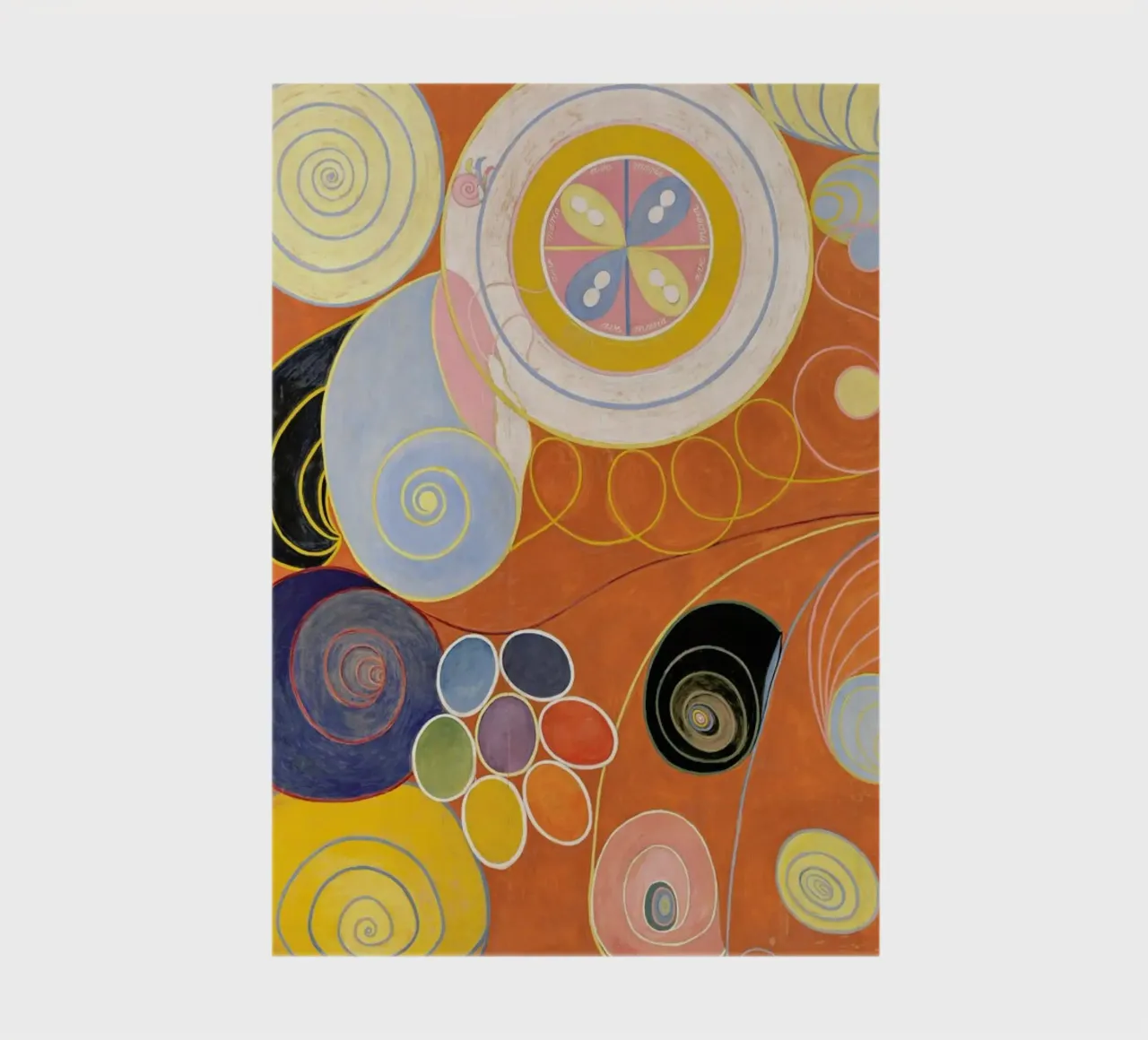Hilma af Klint - They Tens Mainstay IV III diario da Vintage by JUNIQE