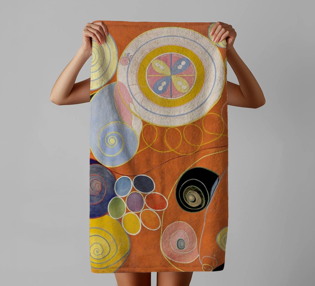 Hilma af Klint - They Tens Mainstay IV III towel by Vintage by JUNIQE