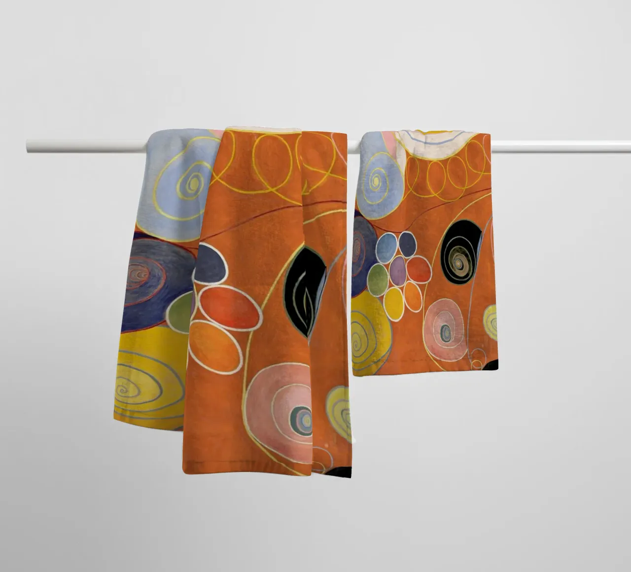 Hilma af Klint - They Tens Mainstay IV III asciugamano da bagno da Vintage by JUNIQE