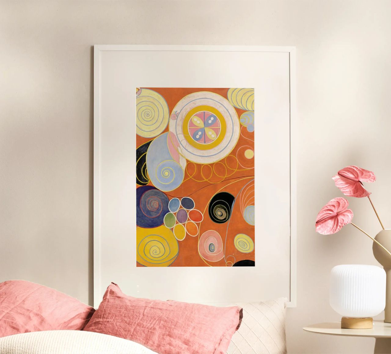 Hilma af Klint - They Tens Mainstay IV III poster by Vintage by JUNIQE