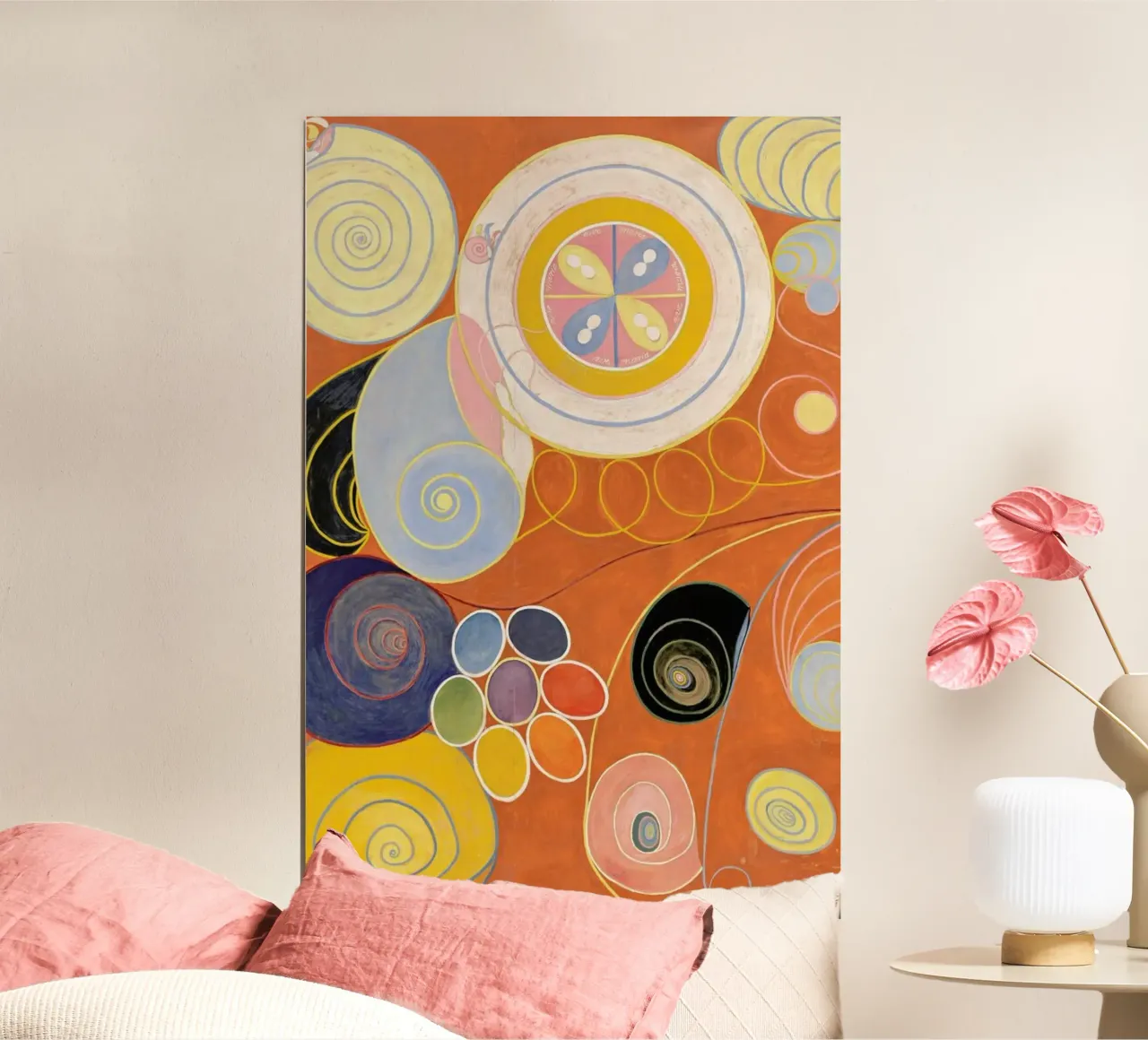 Hilma af Klint - They Tens Mainstay IV III poster da Vintage by JUNIQE