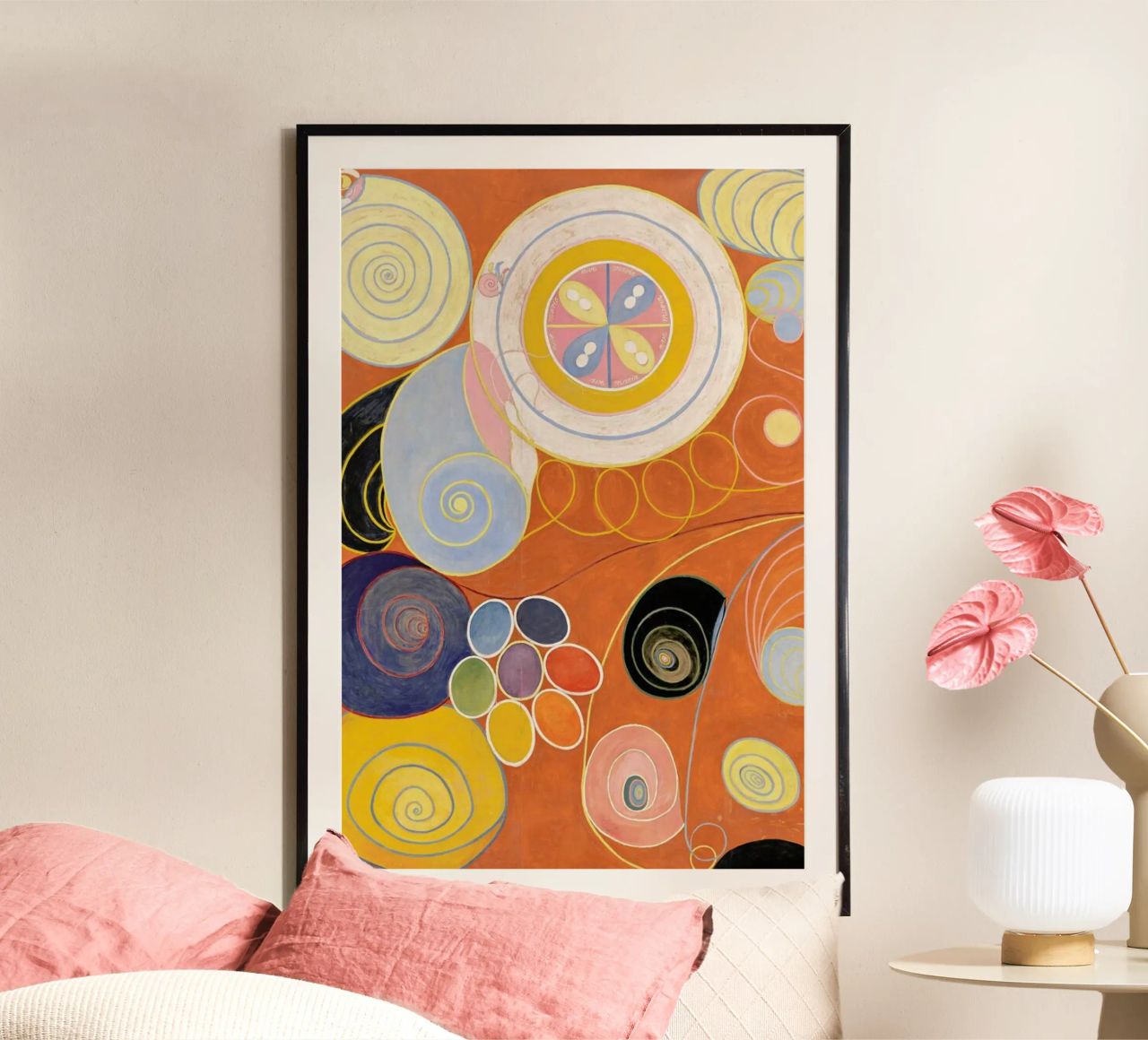 Hilma af Klint - They Tens Mainstay IV III poster by Vintage by JUNIQE