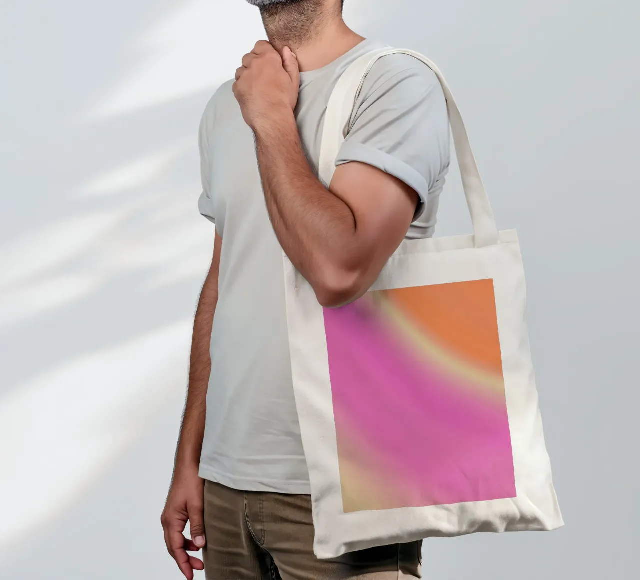 R U HAPPY? borsa in juta da ÂME LIBRE STUDIO