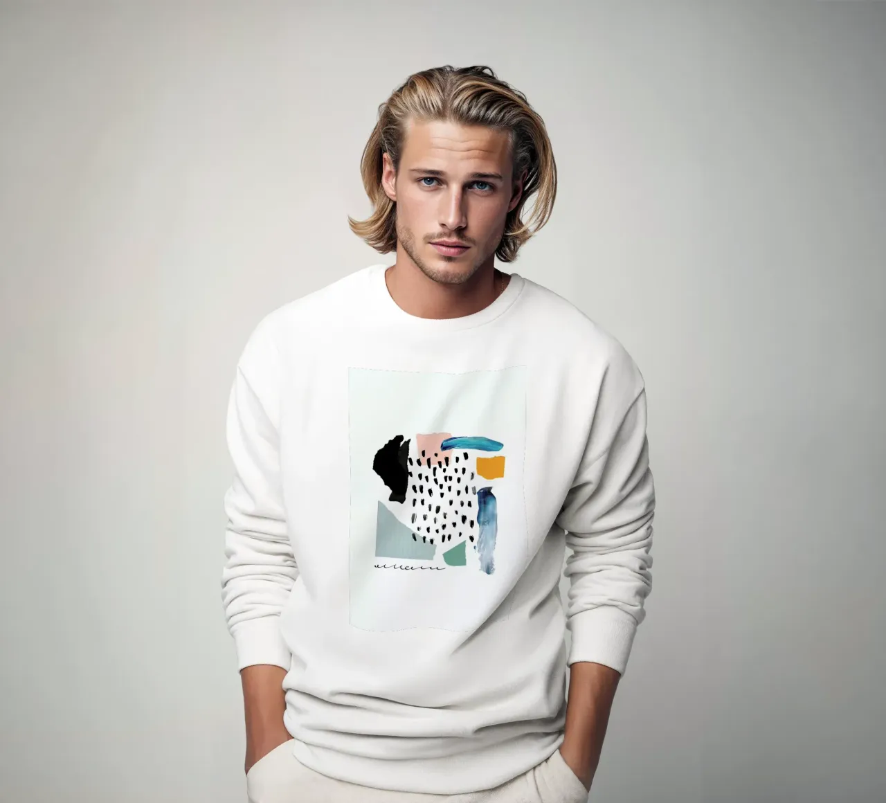 Windowpane sweat de Pure