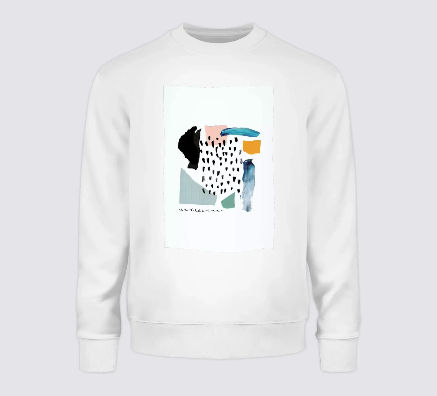 Windowpane sweatshirt by Pure