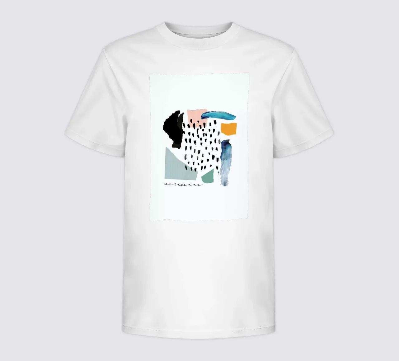 Windowpane t-shirt bambini da Pure