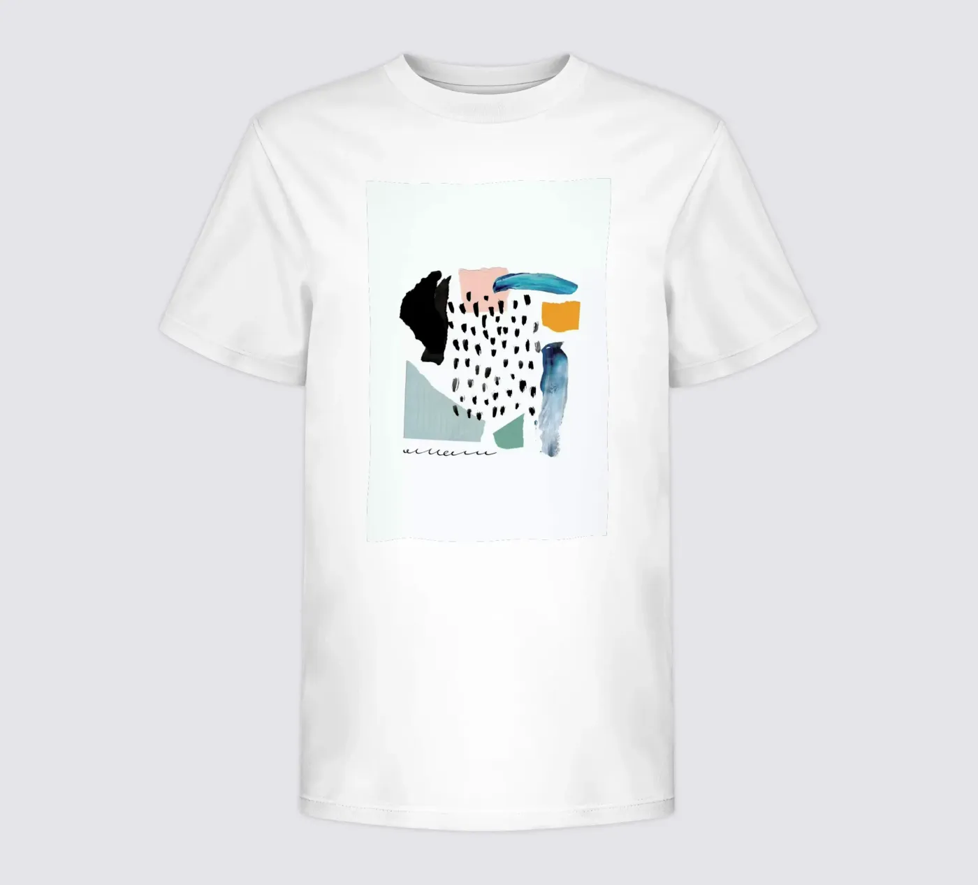 Windowpane t-shirt bambini da Pure