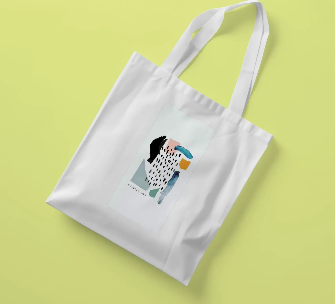 Windowpane tote bag by Pure