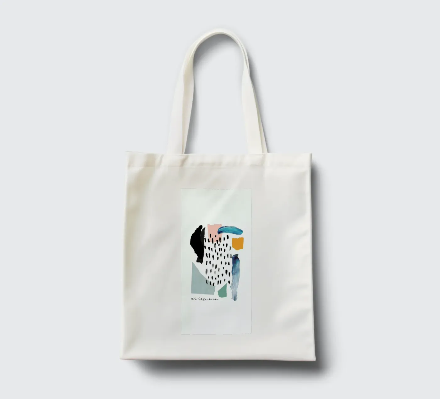 Windowpane tote bag by Pure