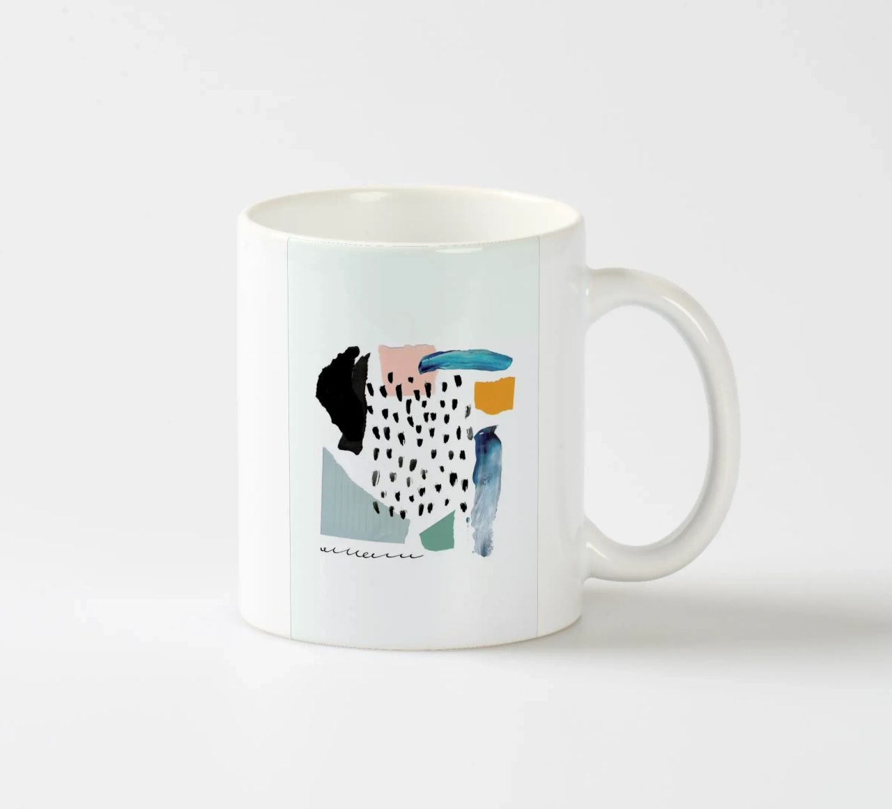 Windowpane tazza in ceramica da Pure