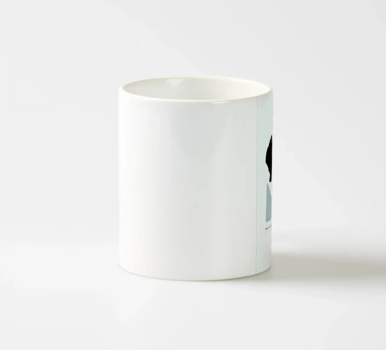 Windowpane Keramik Tasse von Pure