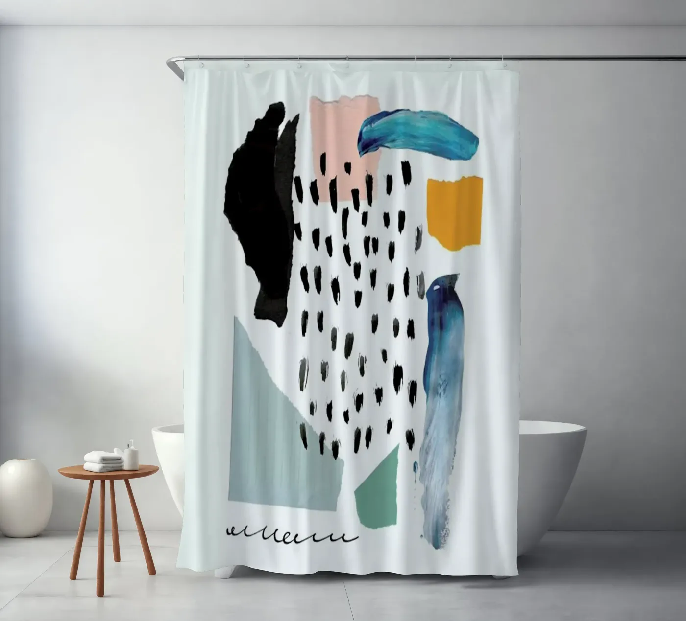 Windowpane Duschvorhang von Pure