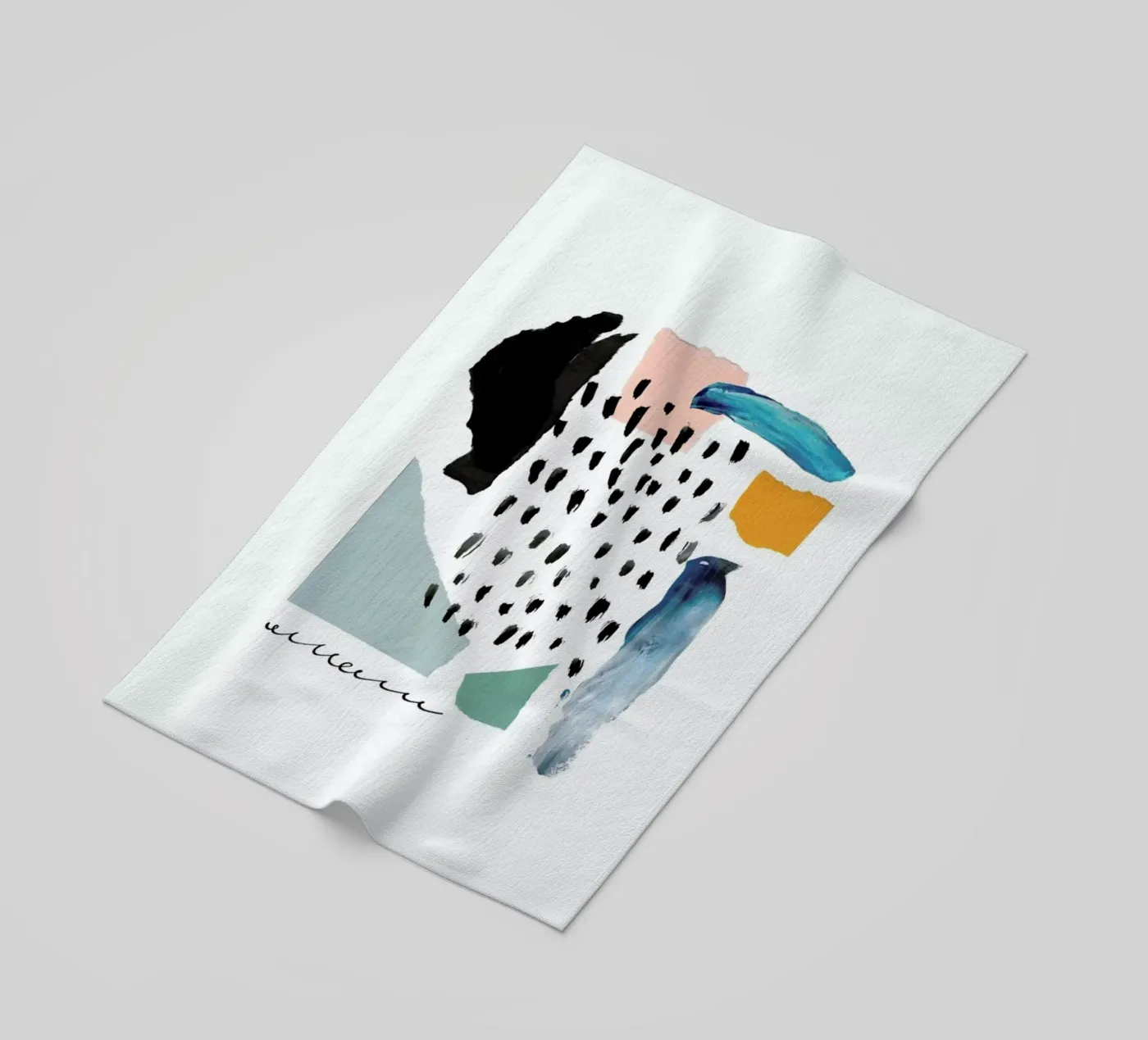 Windowpane strandhanddoek van Pure