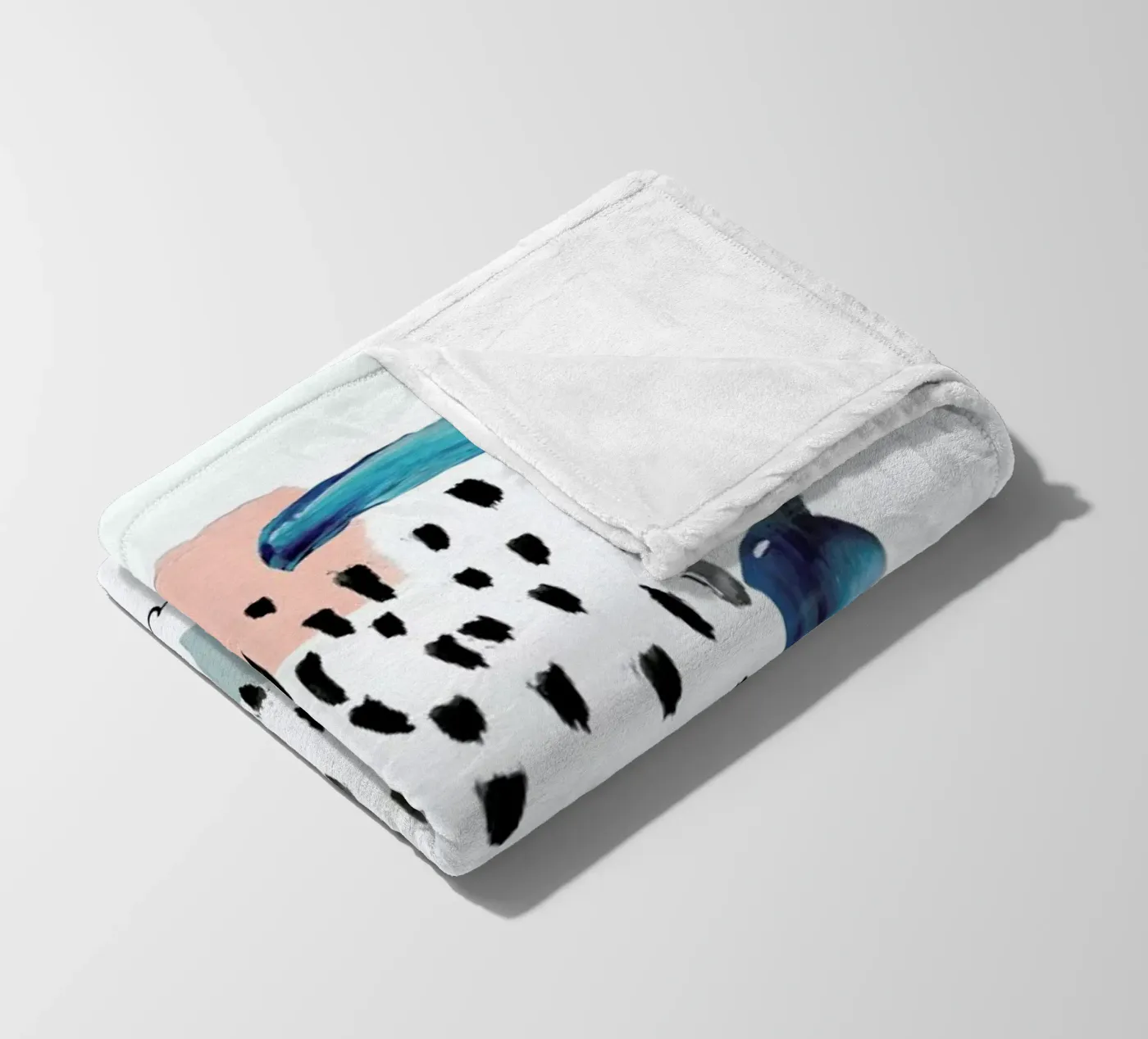 Windowpane fleecedeken van Pure