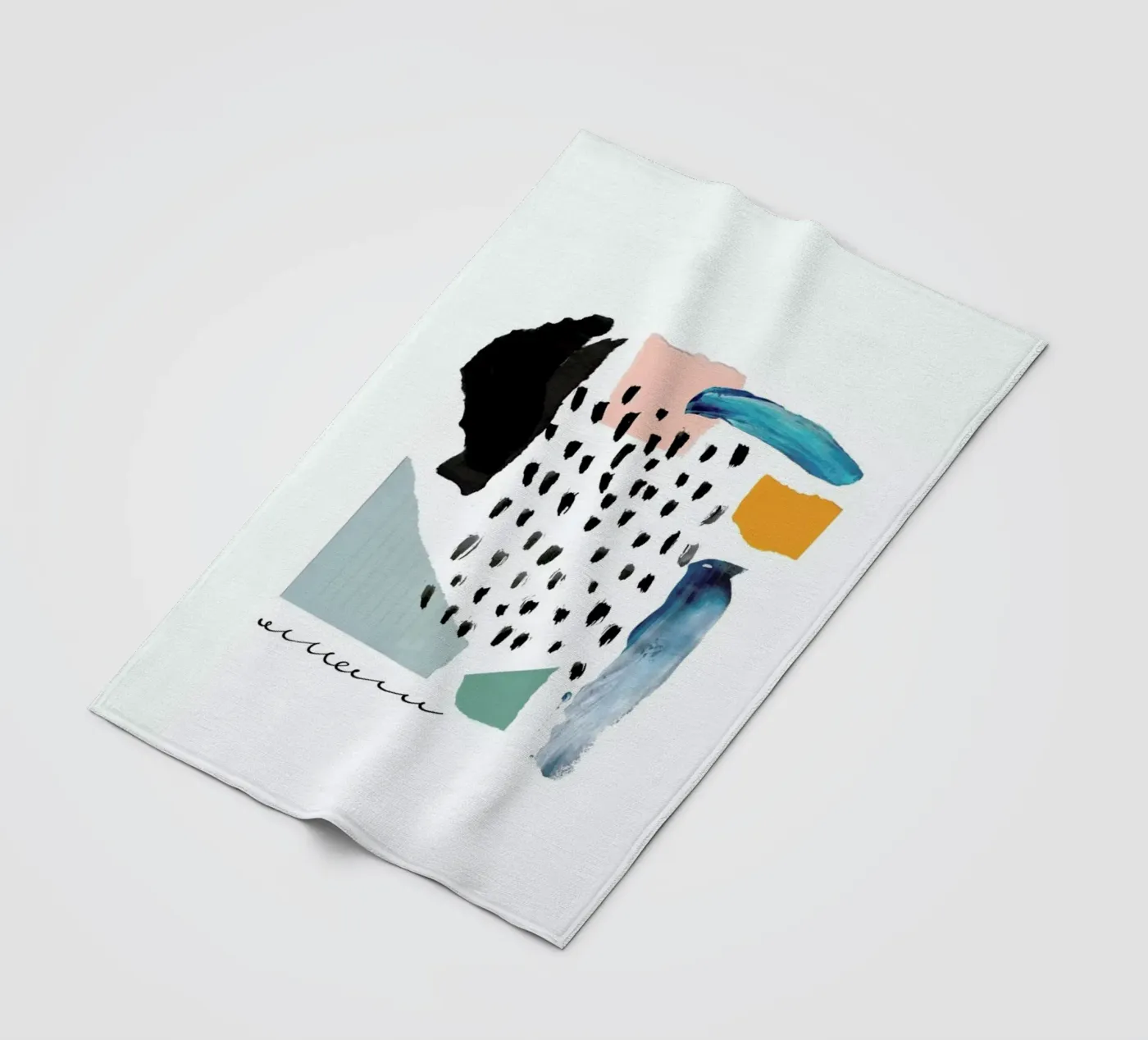Windowpane fleecedeken van Pure