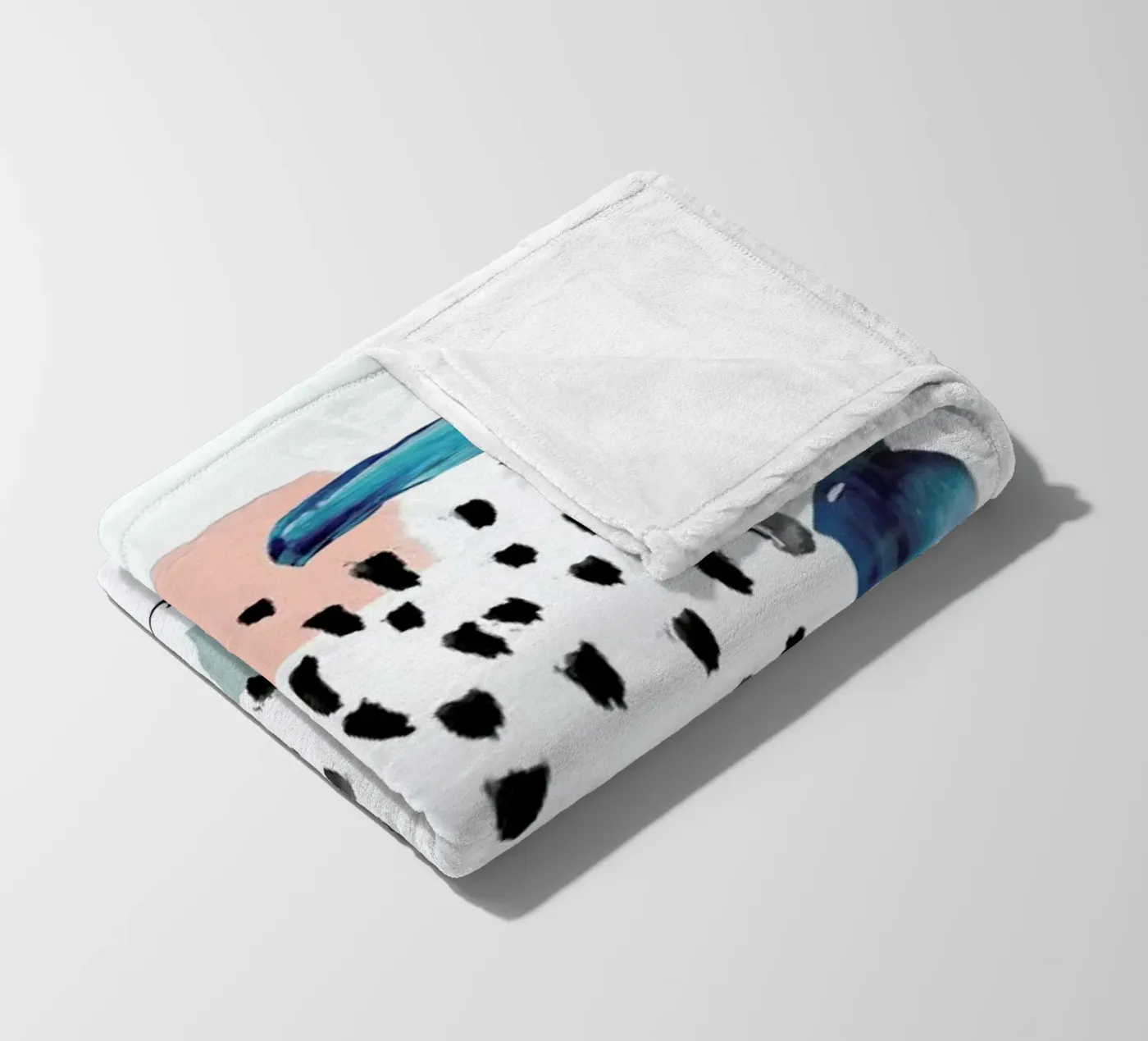 Windowpane fleecedeken van Pure