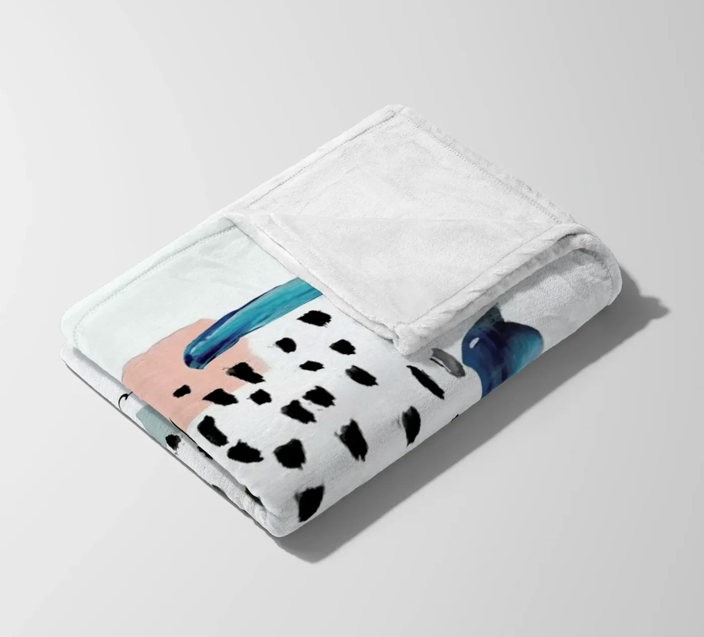 Windowpane fleecedeken van Pure