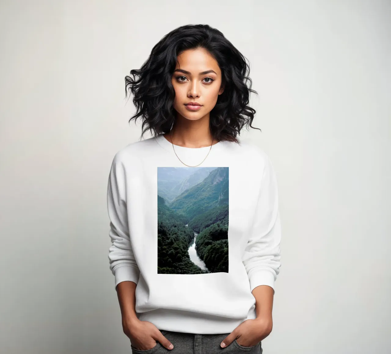 The River through the Forest felpa da Studio Nahili