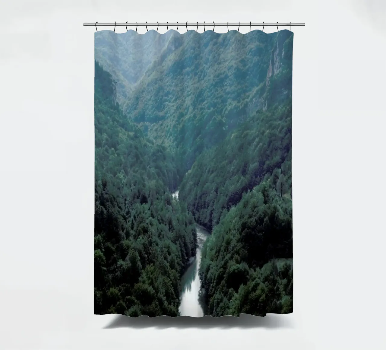 The River through the Forest tenda da doccia da Studio Nahili