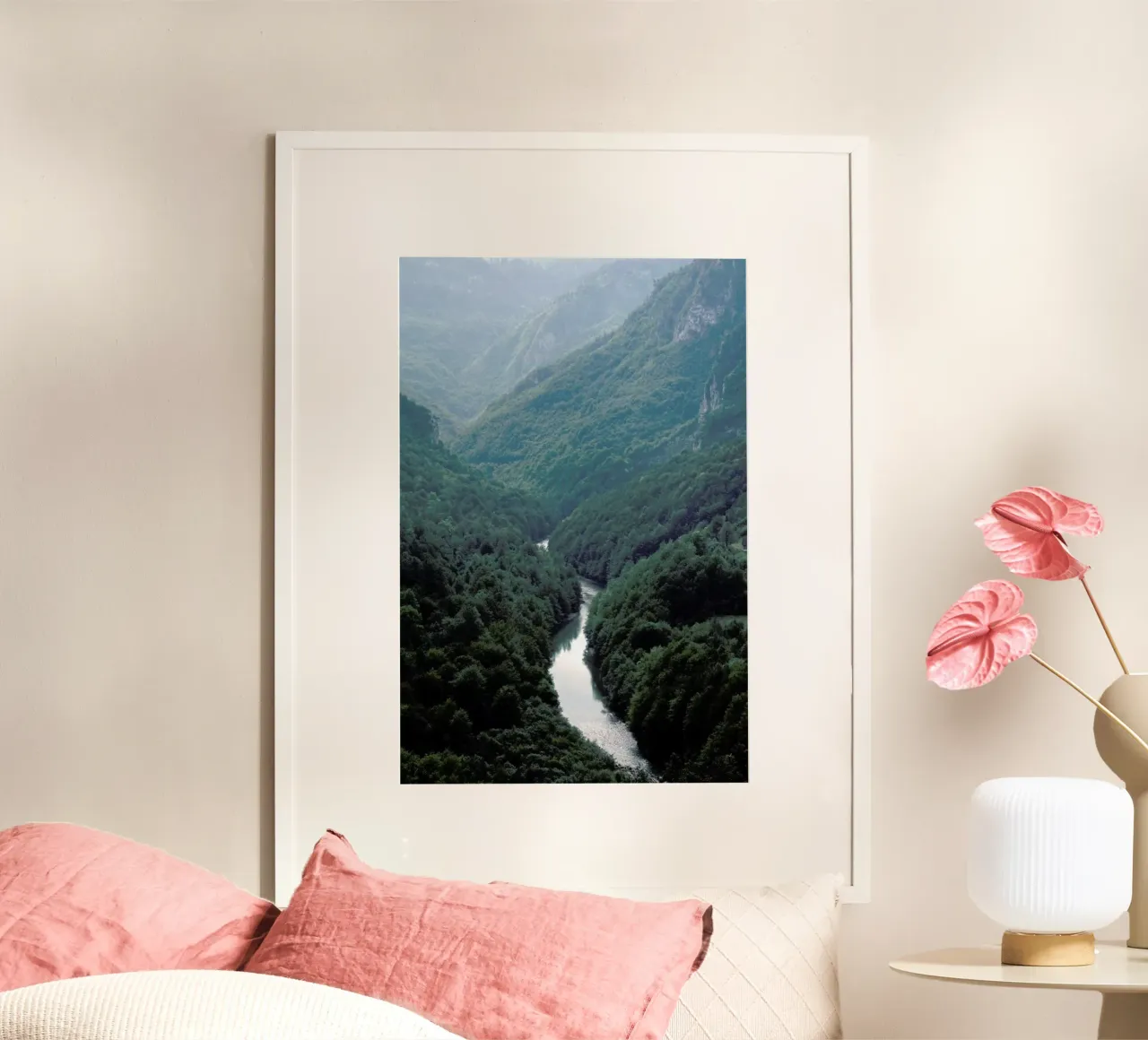 The River through the Forest carta hahnemühle da Studio Nahili