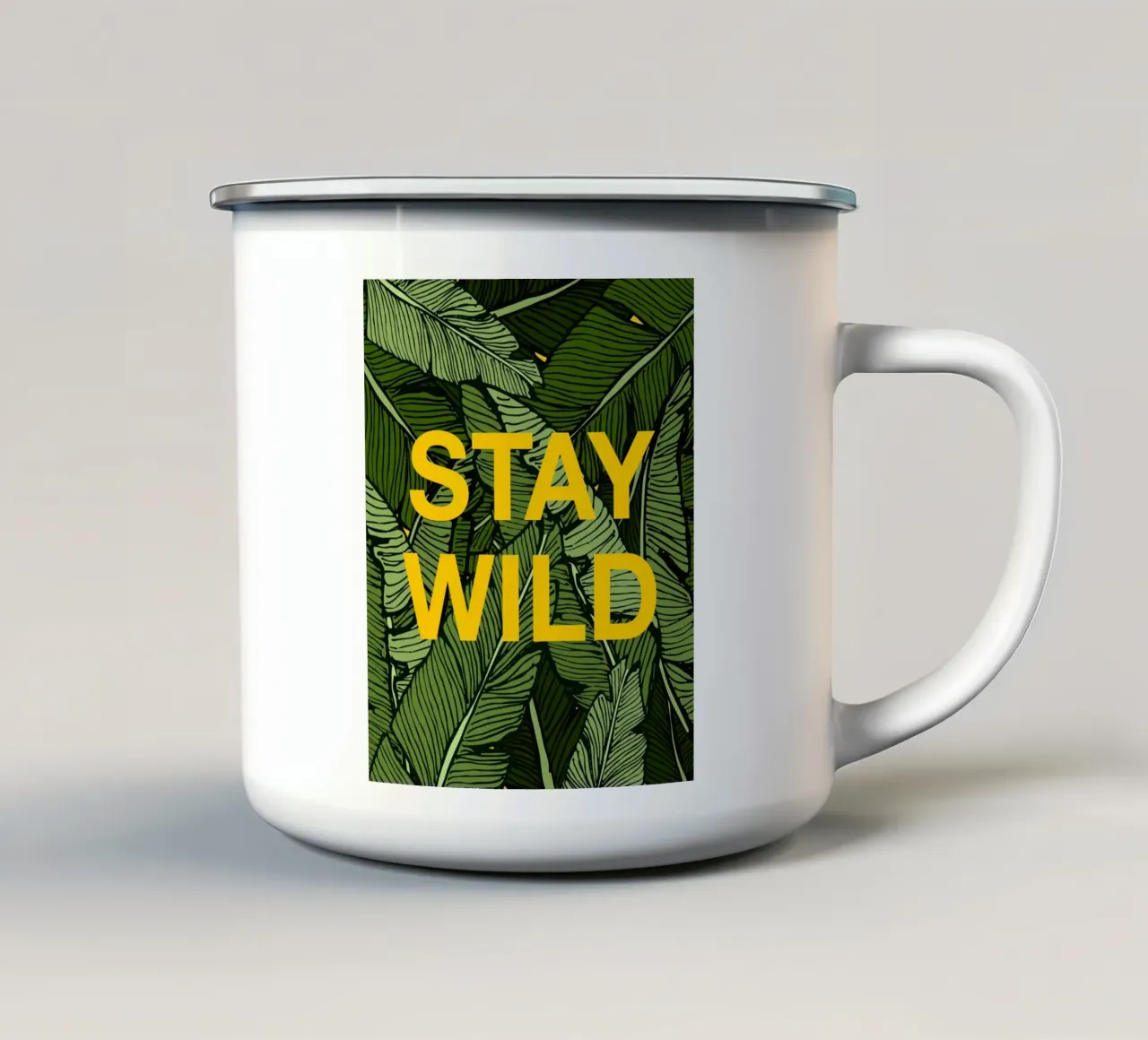 Stay Wild tazza in smalto da designdn
