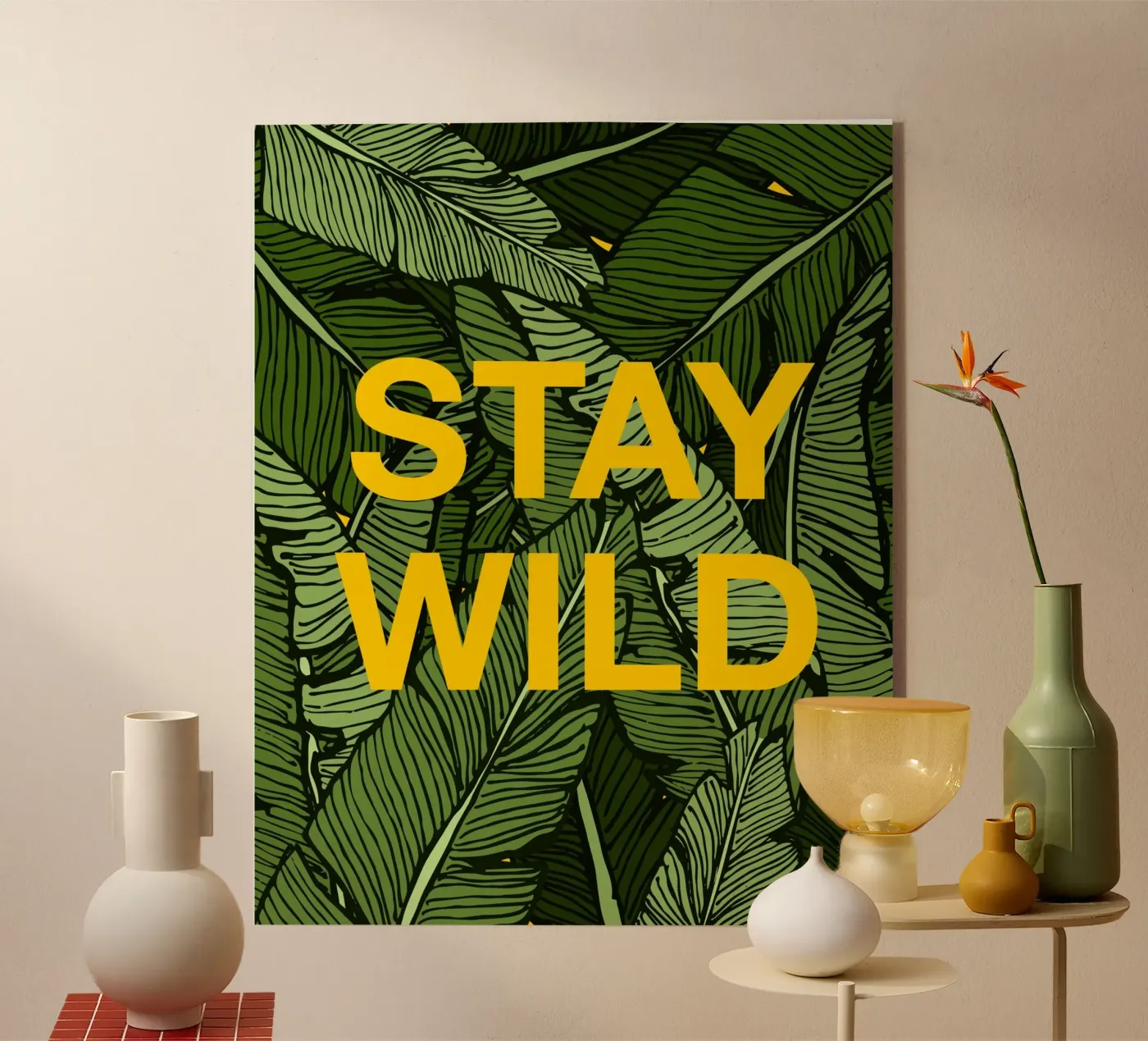 Stay Wild plexiglass da DesigndN