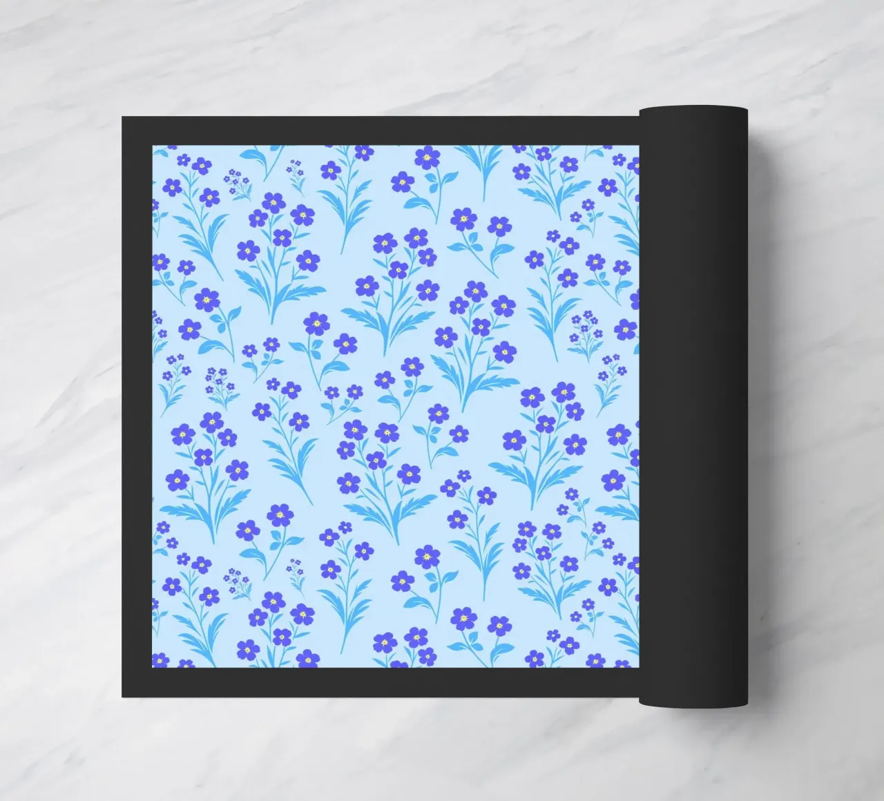 Fiori di nontiscordardime Lavanda zerbino da SilverPegasus