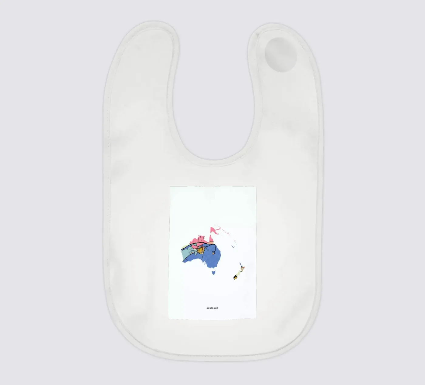Australia bavaglino da The Cartography Collection