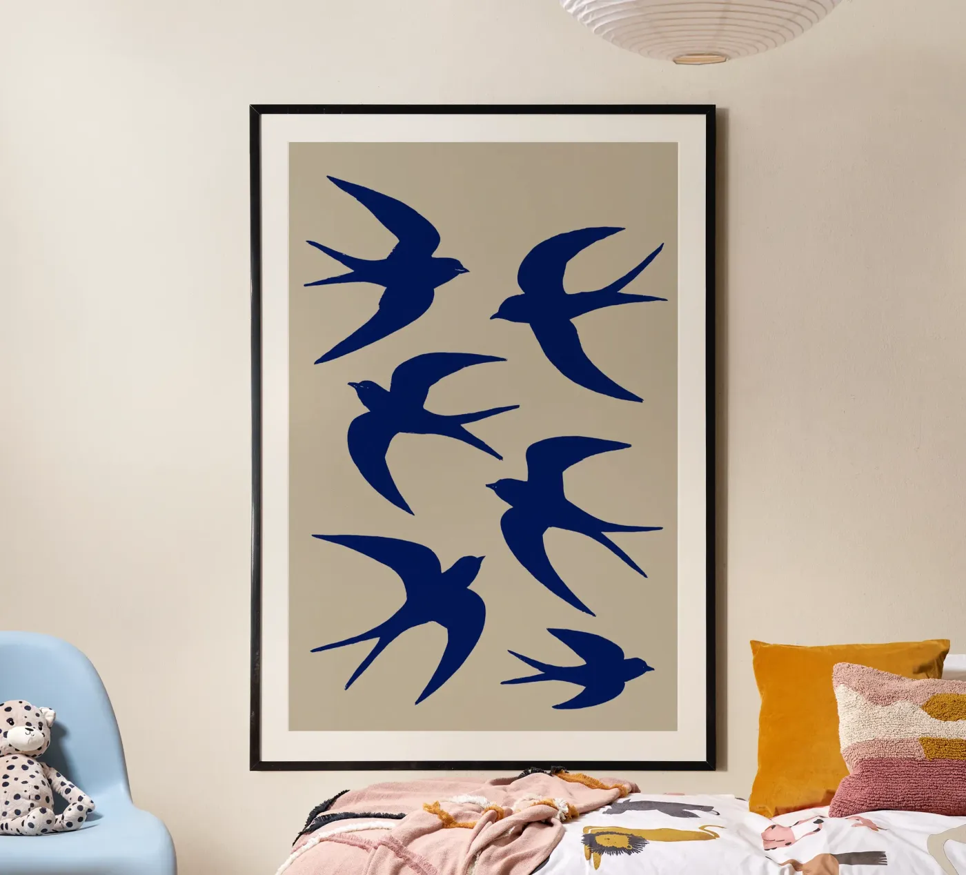 Indigo Drift poster by treechild