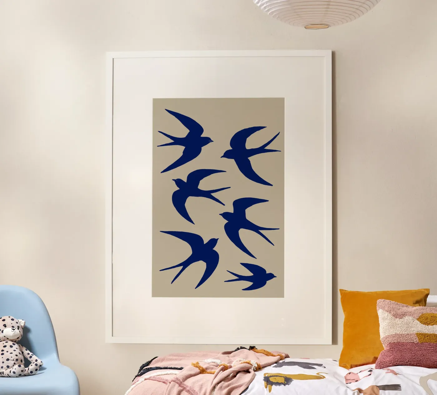 Indigo Drift poster by treechild