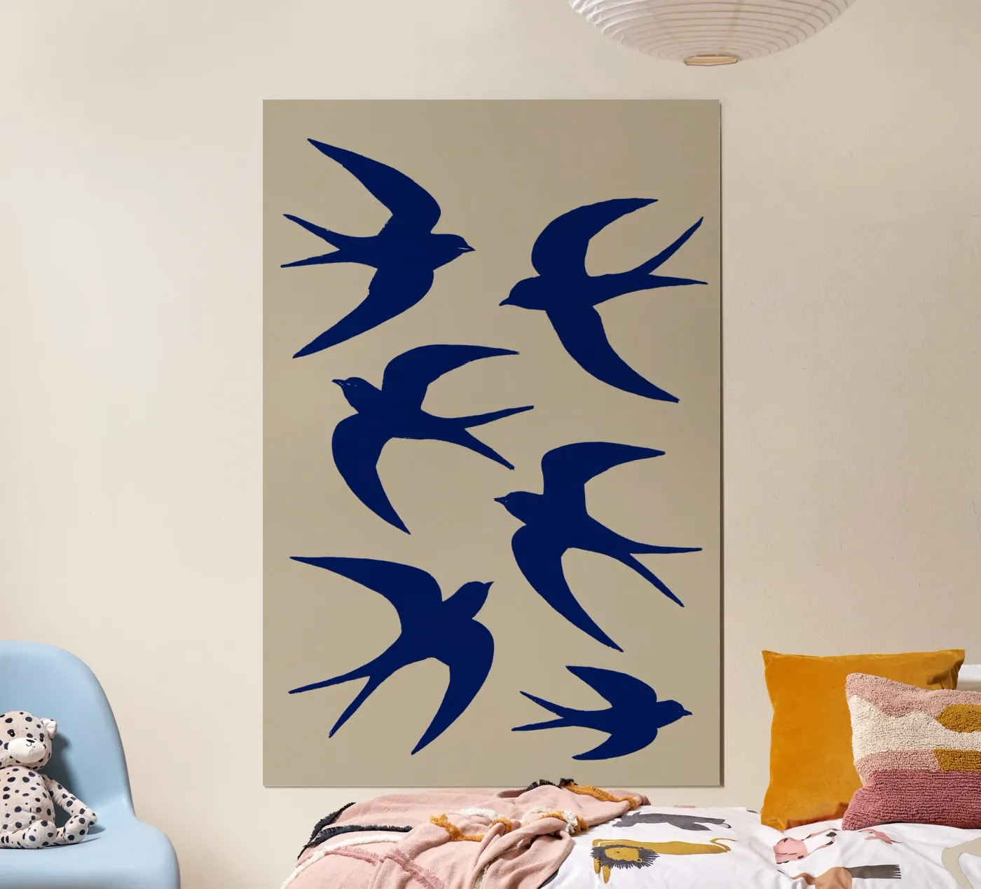 Indigo Drift poster by treechild