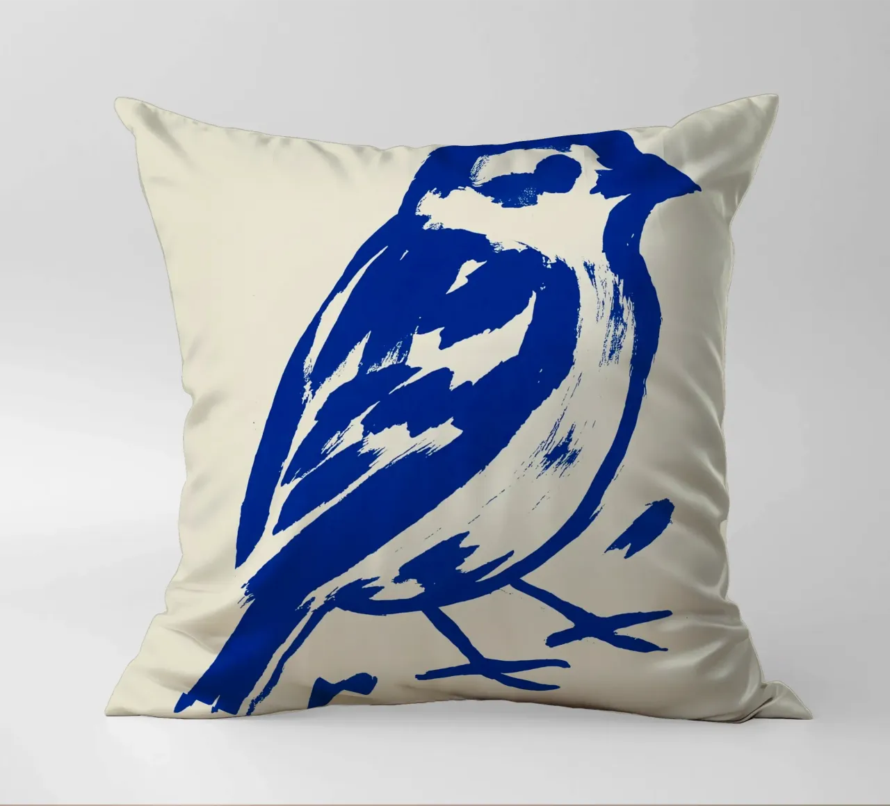 Blue Sparrow cuscino da treechild