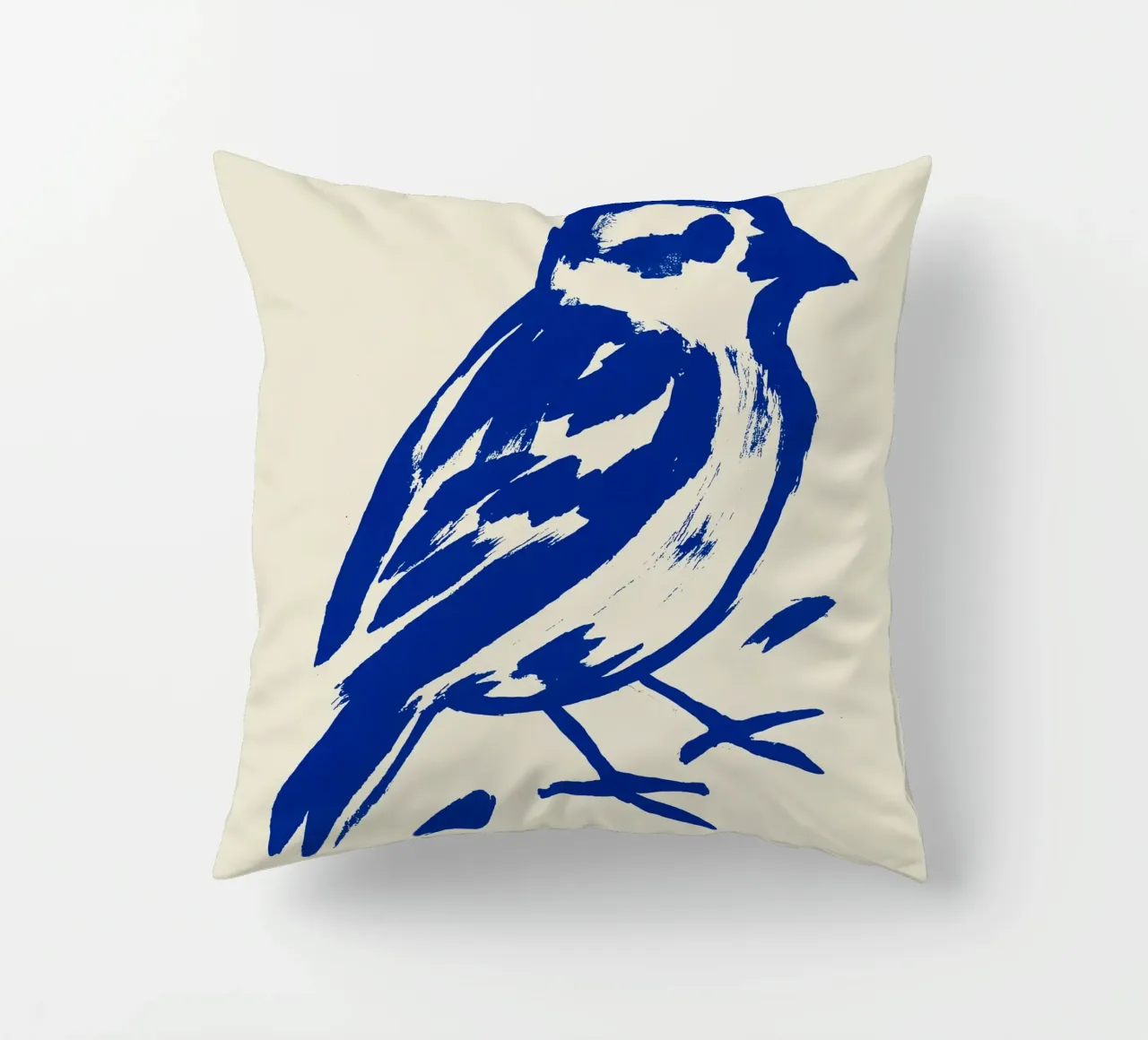 Blue Sparrow cuscino da treechild