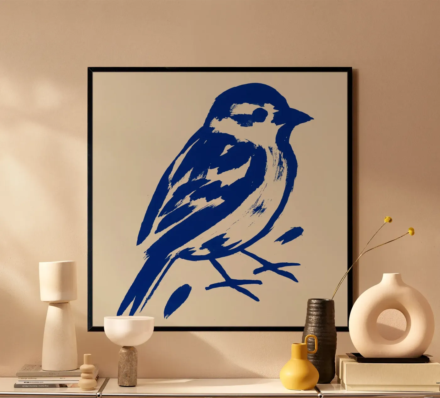 Blue Sparrow poster da treechild
