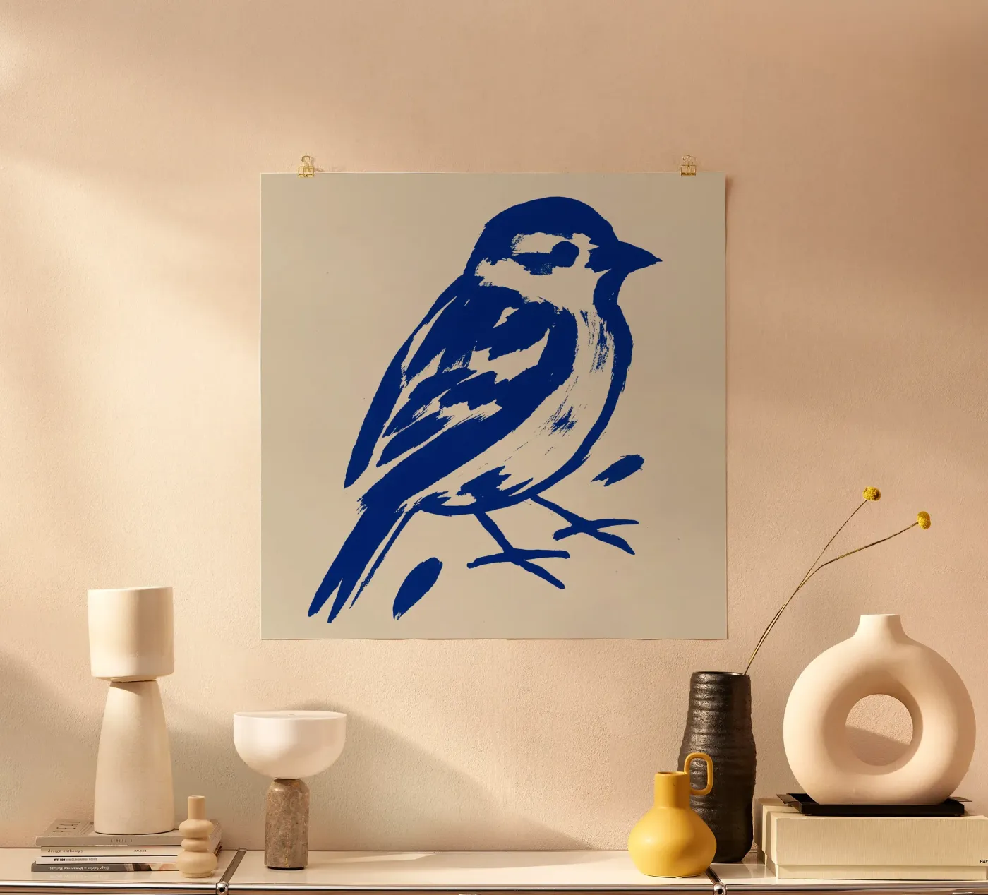 Blue Sparrow poster da treechild