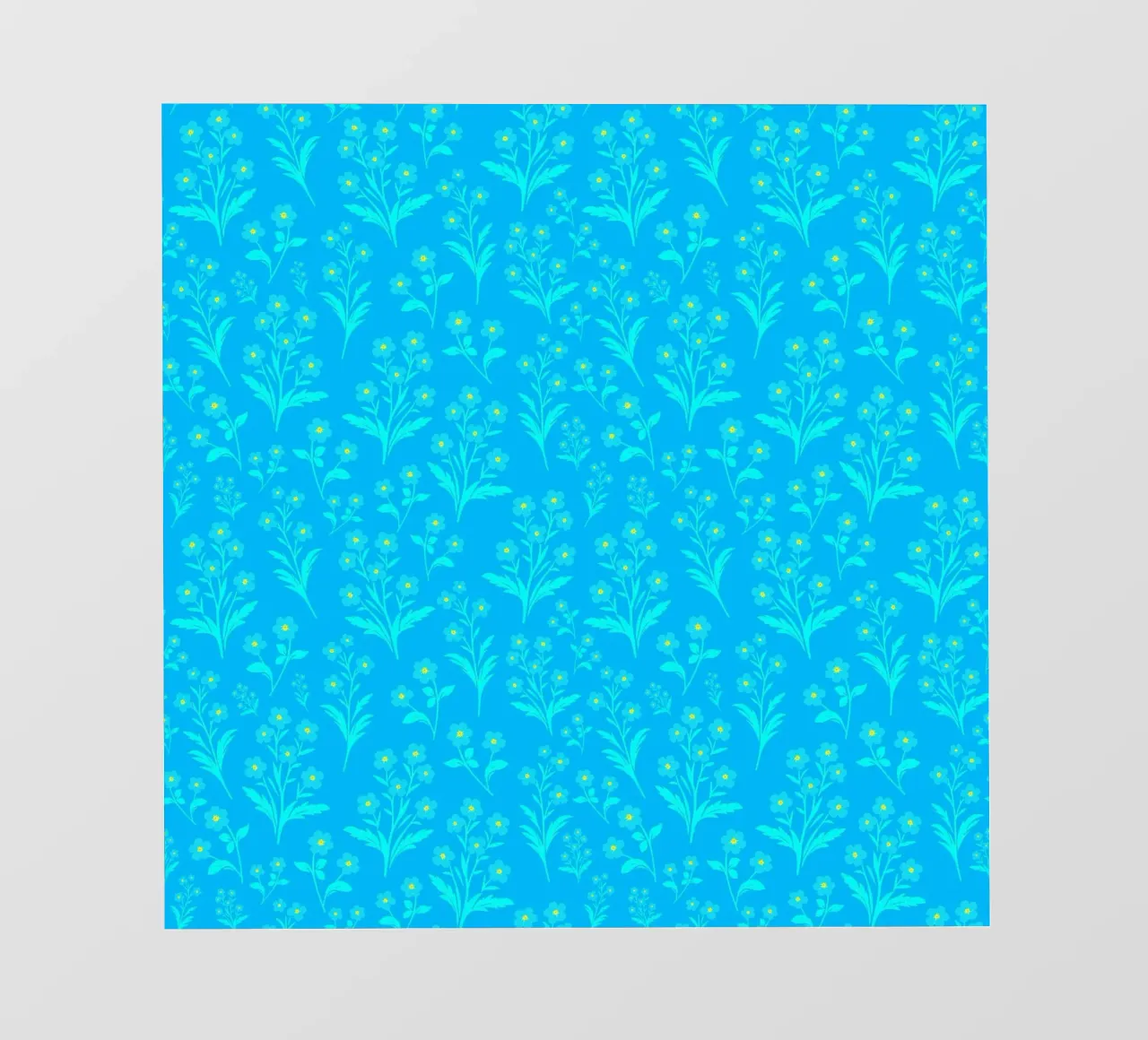 Forget-Me-Not Flowers Sky Blue photo wallpaper by SilverPegasus
