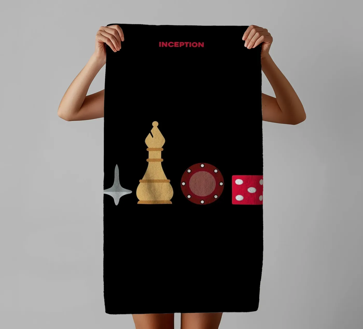 Inception towel by Rafa Gomes