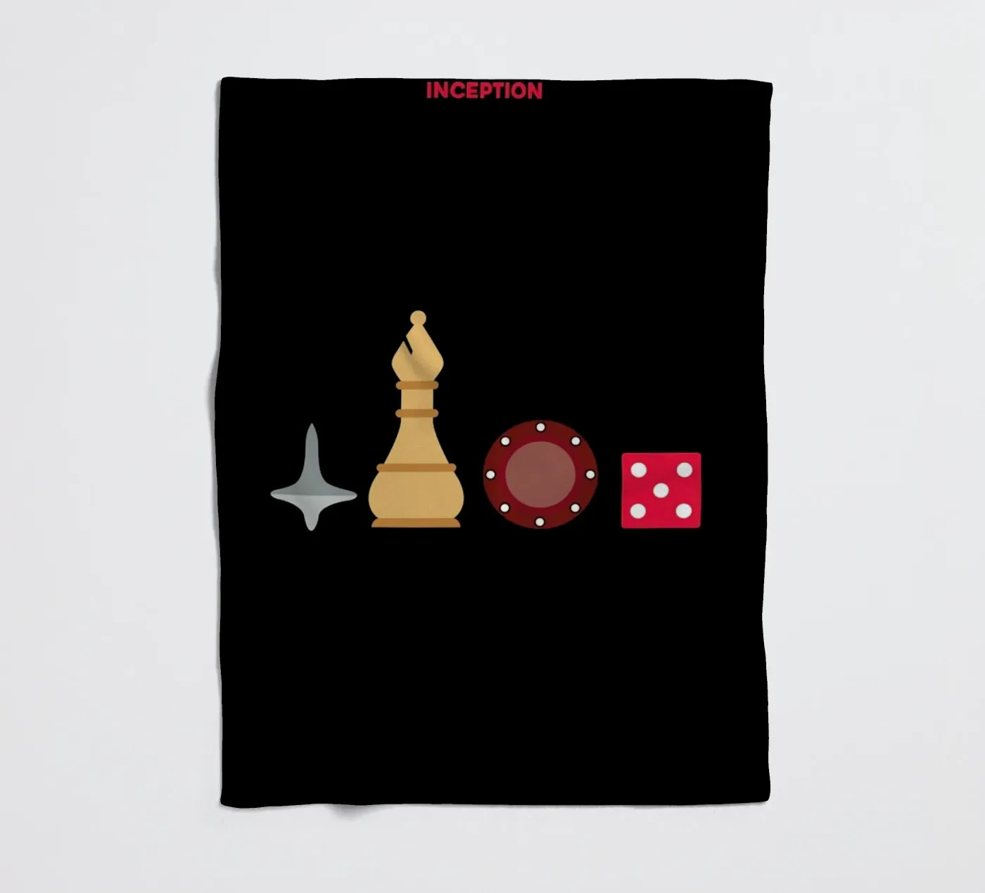 Inception fleecedeken van Rafa Gomes