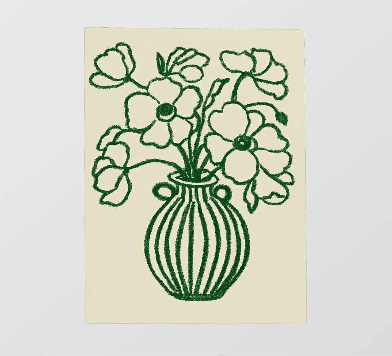 Green Bouquet telo in pvc da treechild