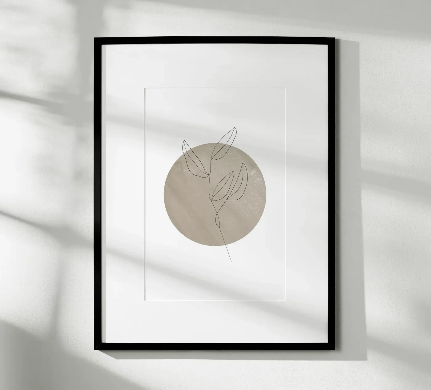 Abstract Circle poster van KRUTH DESIGN