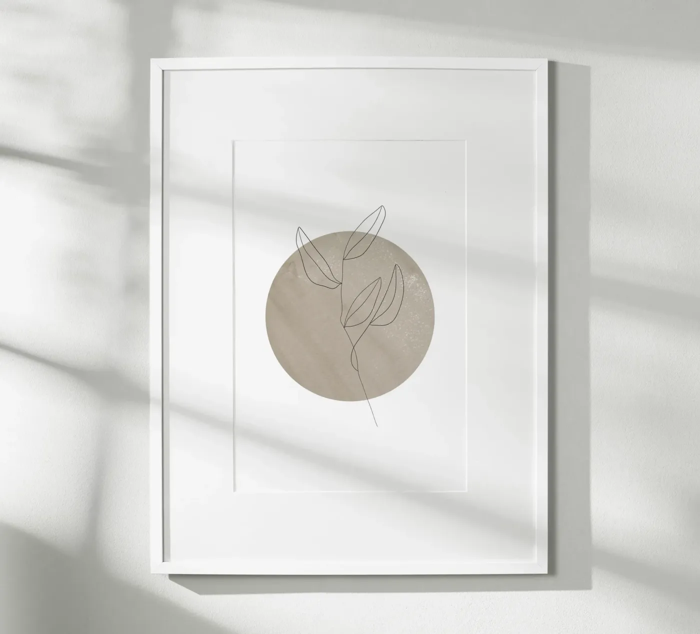 Abstract Circle poster van KRUTH DESIGN