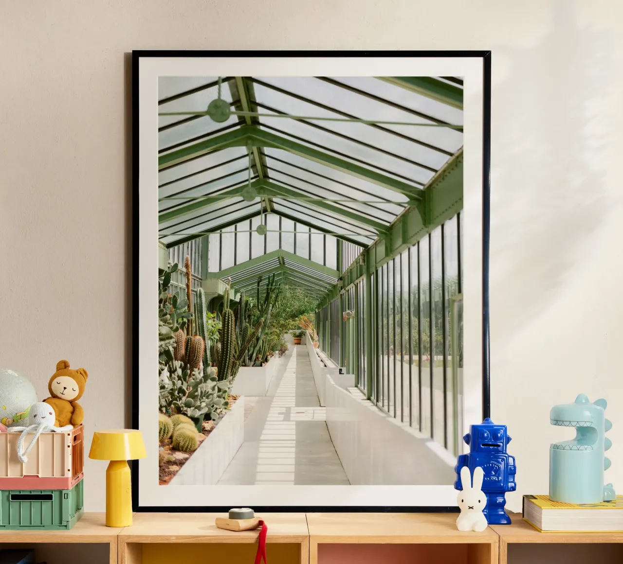 Glasshouse Walk – Cactus Lightscape hahnemühle de Raisa Zwart Photography