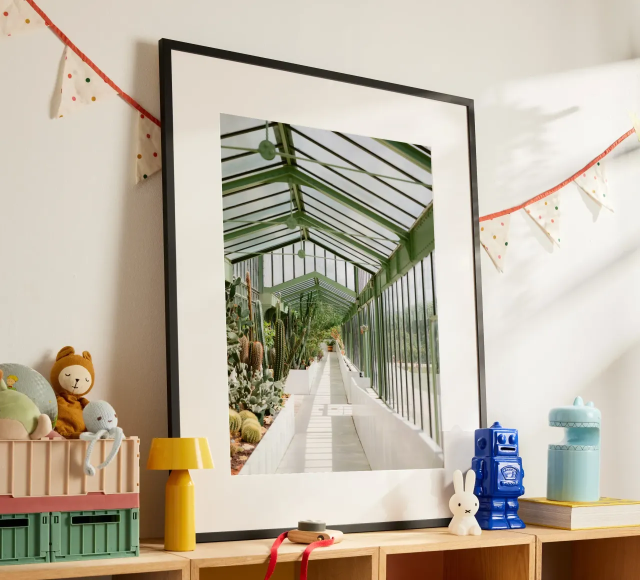 Glasshouse Walk – Cactus Lightscape hahnemühle de Raisa Zwart Photography