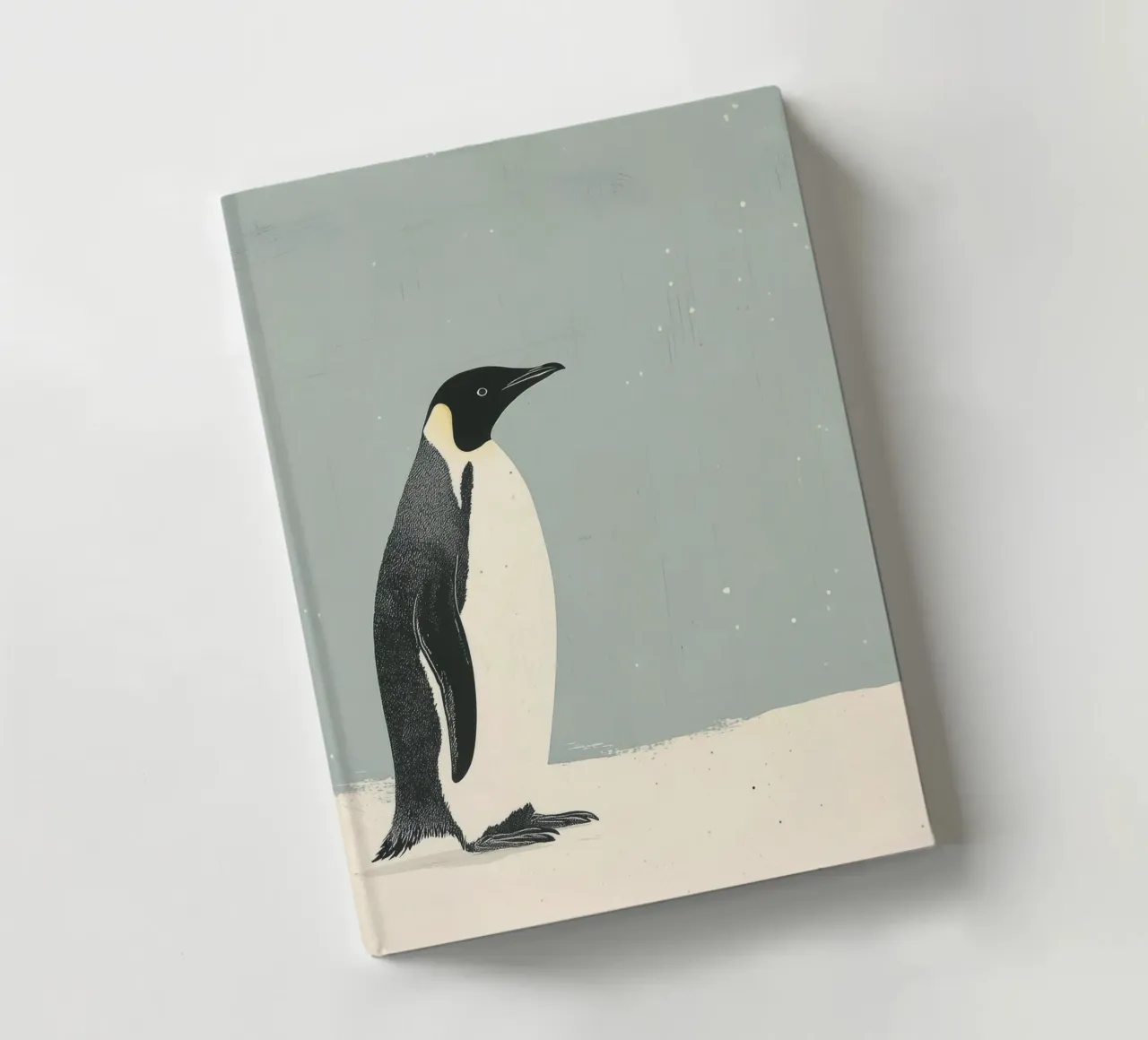 The echo of silence notebook by Nikis Art Studio