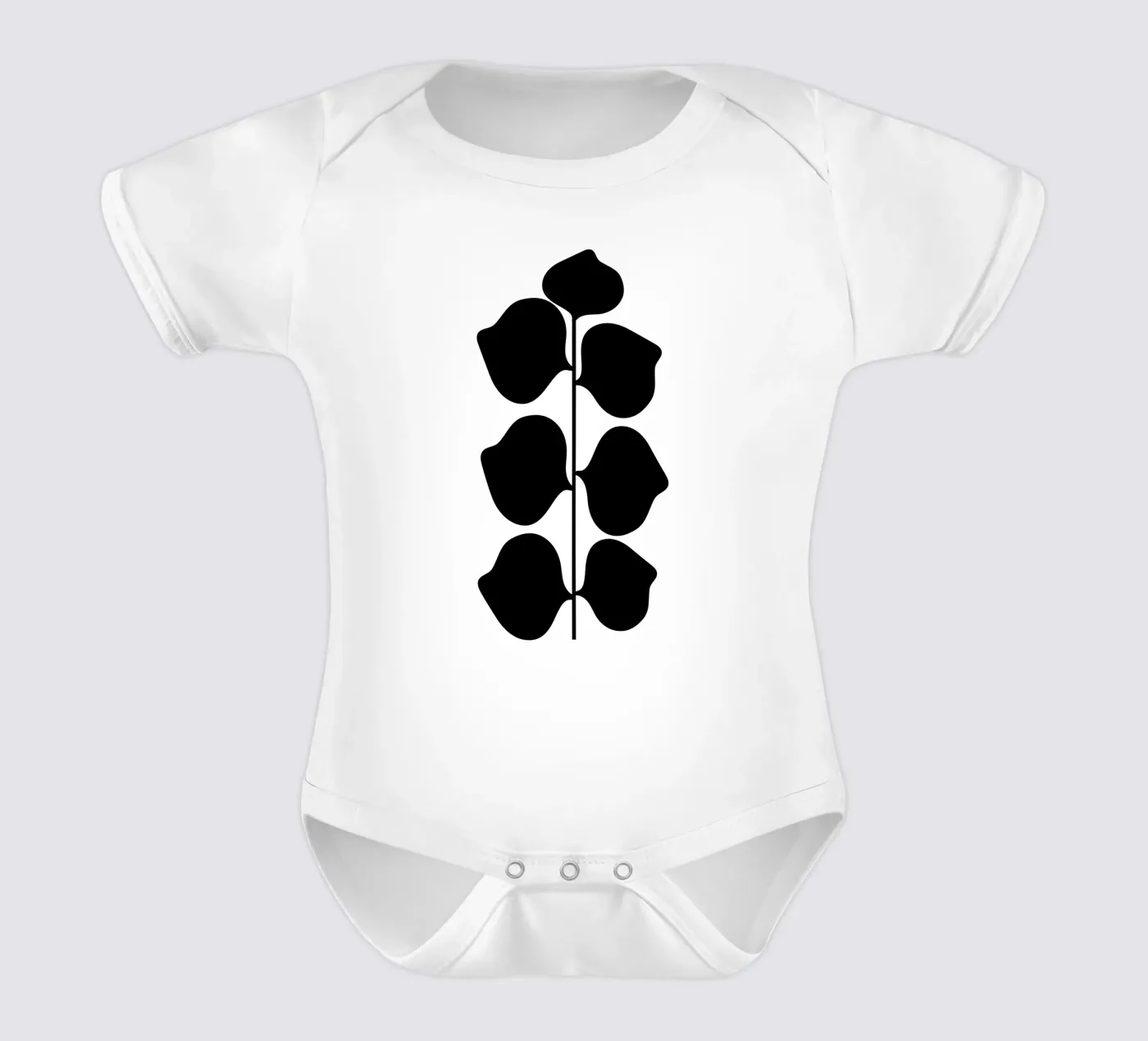 Feuilles body bébé de Rose Beck Art